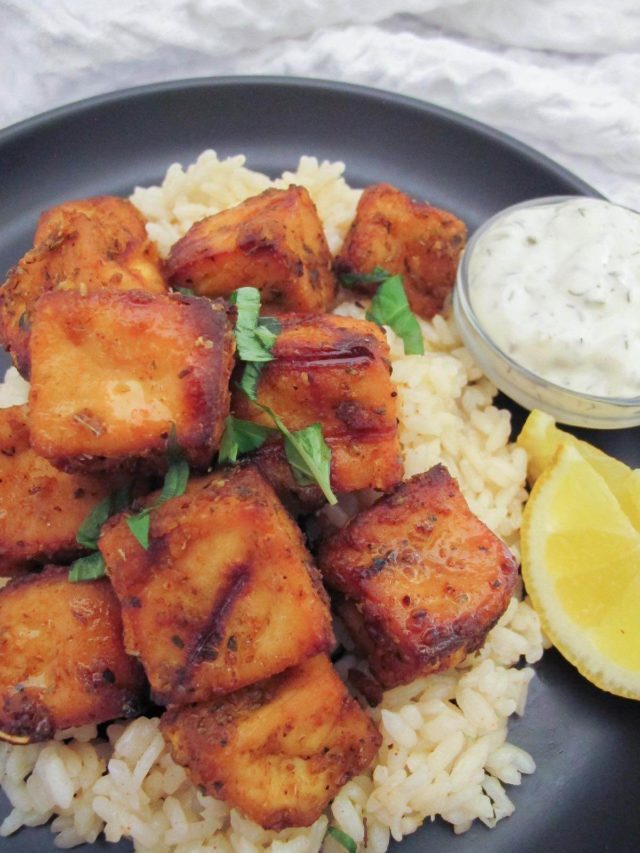 Easy Greek Tofu