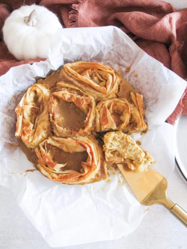 Phyllo Pumpkin Pie Without Evaporated Milk