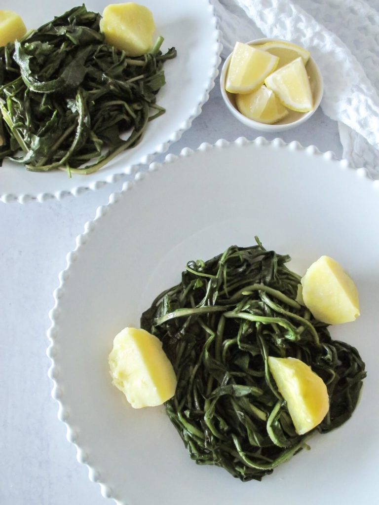 Simple Greek Dandelion Greens Recipe